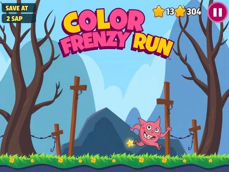 Color Frenzy Run Gameplay Screenshot